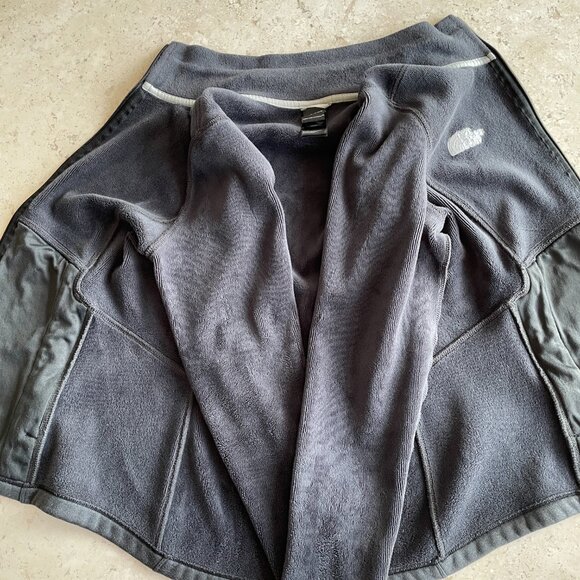 North Face Women's Agave Jacket Full Zip Dark Grey Heather, Size Medium   EUC - Picture 7 of 13